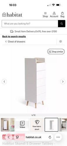 Tall chest drawers - tall, of