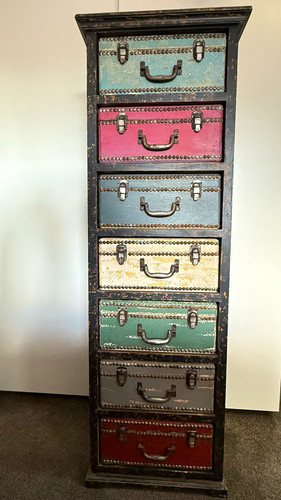 Tallboy chest drawers 7 - drawers,