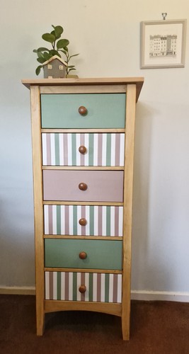 Tallboy wooden chest - tallboy,