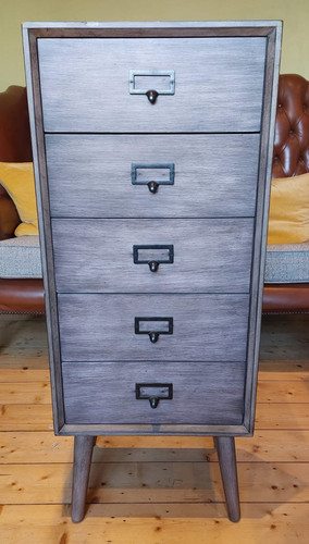 Tallboy drawer wooden - tallboy, chest