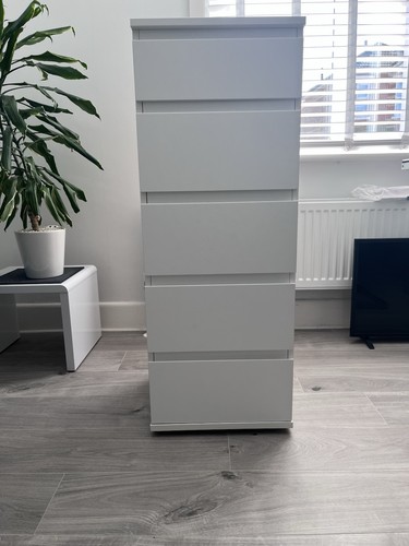 White drawer tall boy in - white, 5