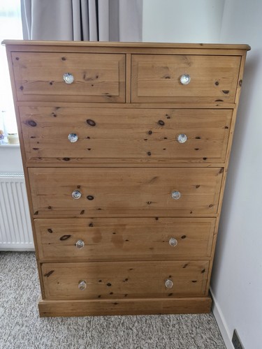 Extra tall vintage solid pine - vintage,