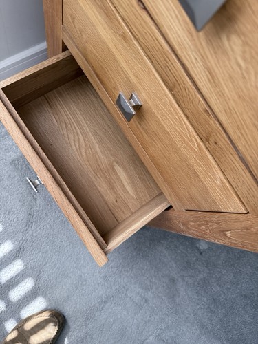 Solid oak draw taper - draw,