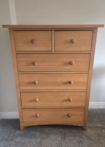 Large solid oak chest - chest, of