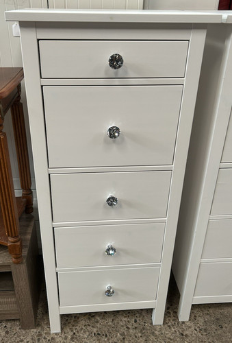 Five drawer tallboy chest - five,