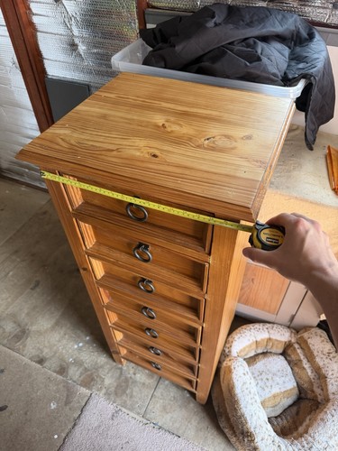 Tallboy chest drawers - of,