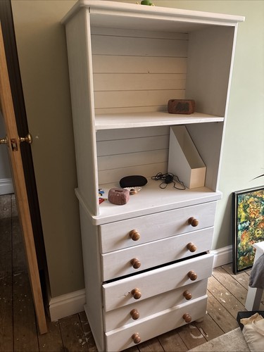 Tallboy chest with open - chest,
