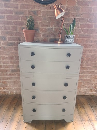 Vintage tallboy chest - vintage,