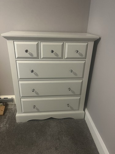 Lovely white tallboy - white, of