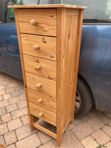 Solid pine tallboy - solid, of
